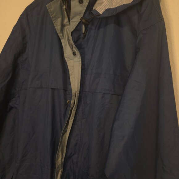 Silver Squall Long Windbreaker Outfit Size 5l Priced To Sell - Picture 3 of 9